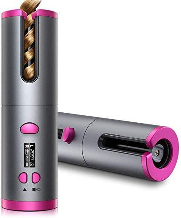 Cordless Digital Hair Curler | Fast Heating & Rechargeable