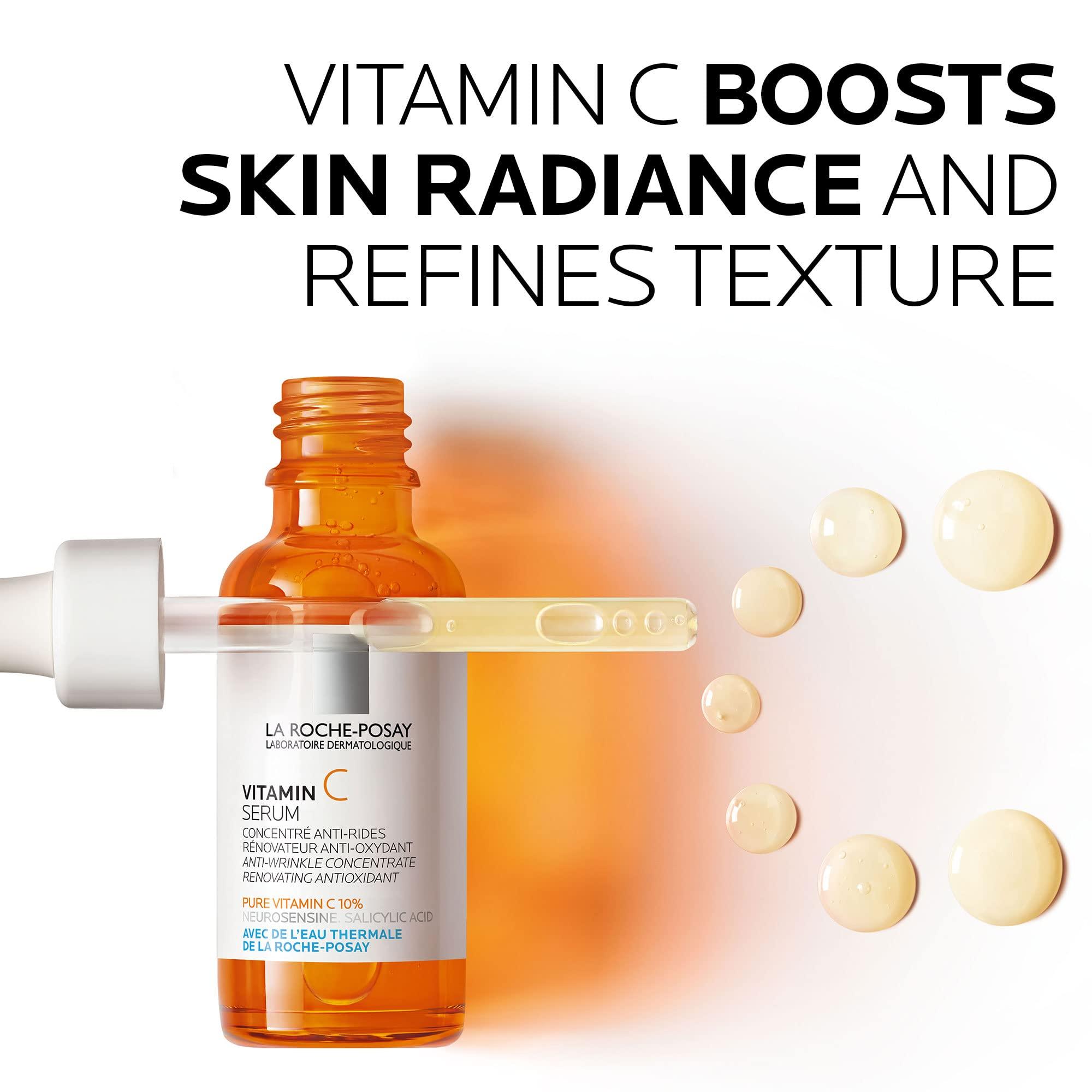 LA ROCHE-POSAYPure Vitamin C10 Serum | سيرم بيتامين سي 10 معقد الجلد 30 مل