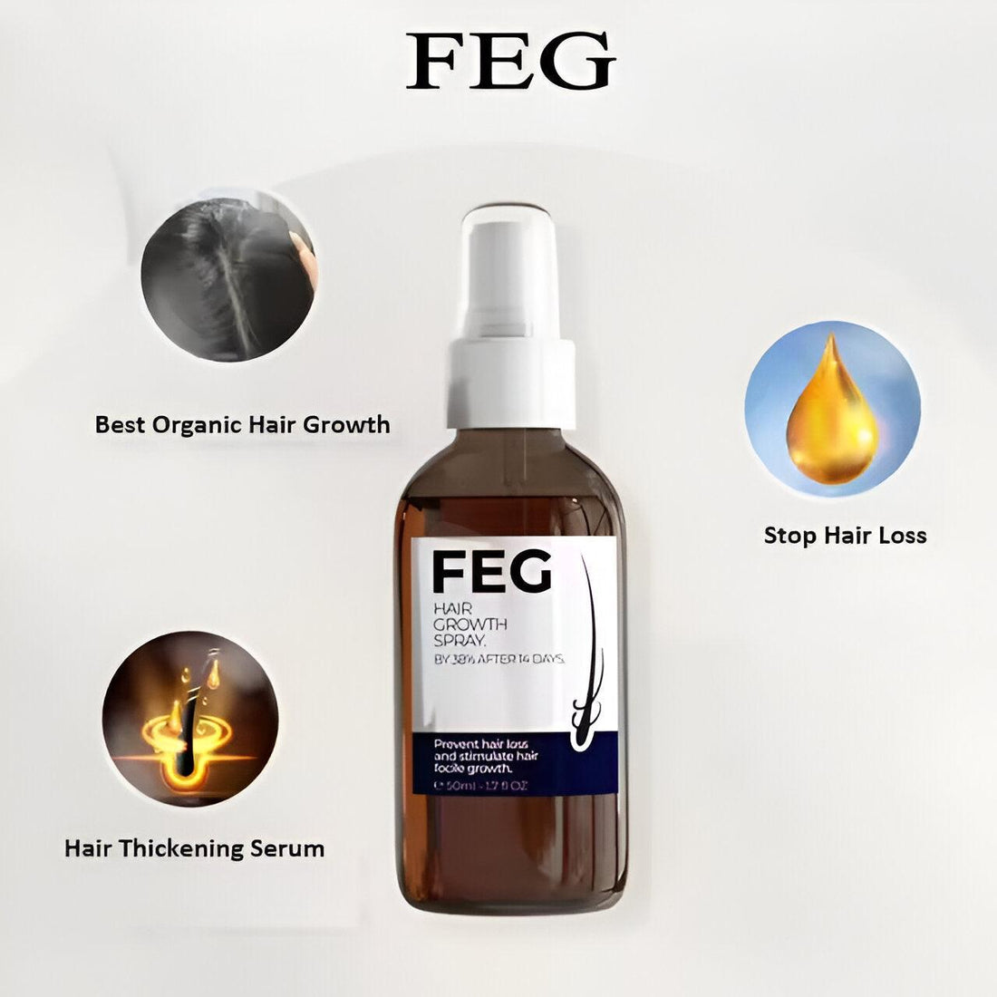 🌟 FEG Hair Growth Spray 🌟